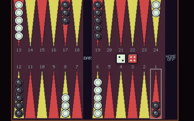 Backgammon gameplay