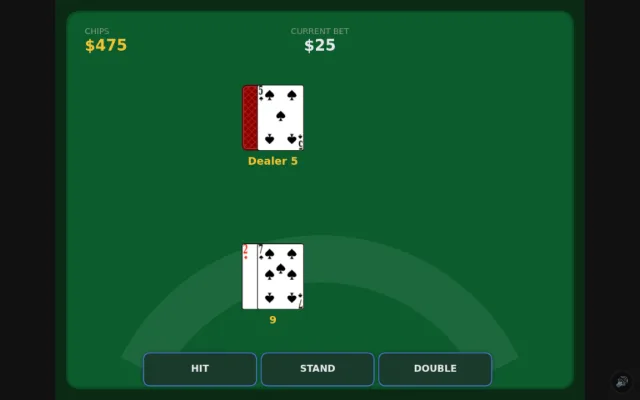 Blackjack gameplay