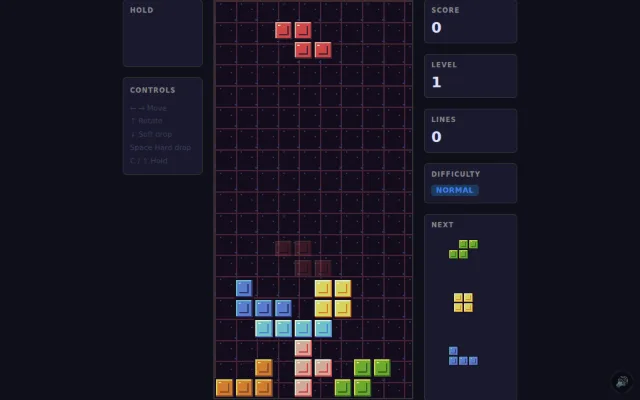 Block Drop gameplay