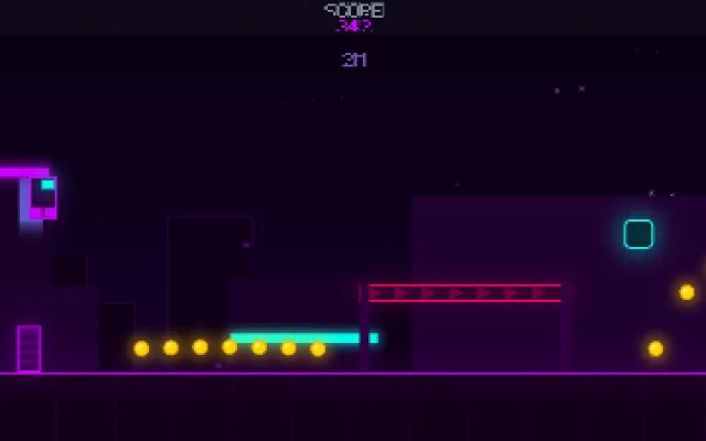 Neon Dash gameplay